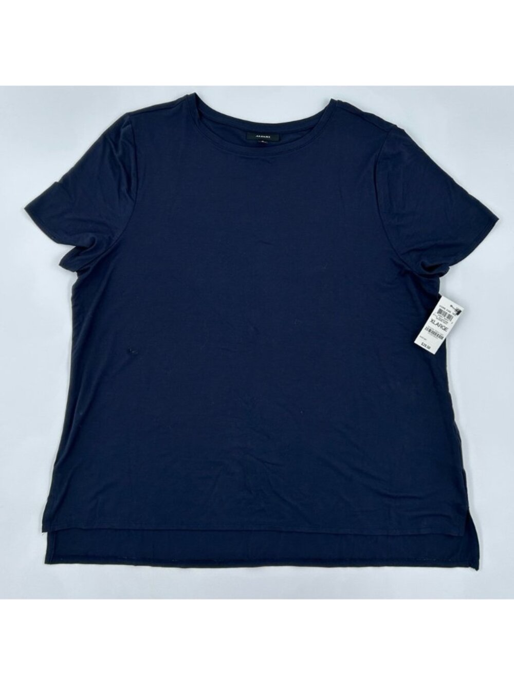 Soft Navy Short-Sleeve Crewneck Tee XL NWT